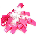 Pink Boa Whistle