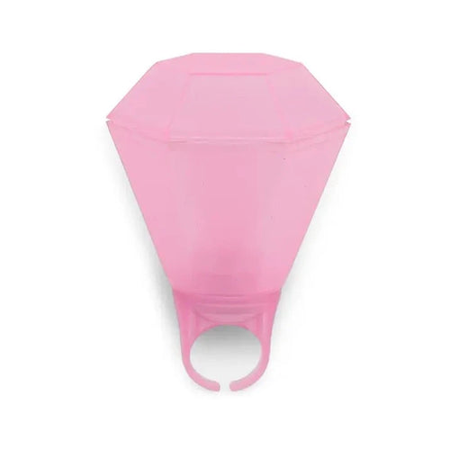 Light Up LED Diamond Ring Shot Glass- Pink