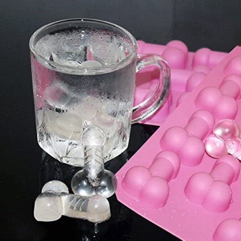 Penis Shaped Ice Cube / Jello Shot Mold Tray