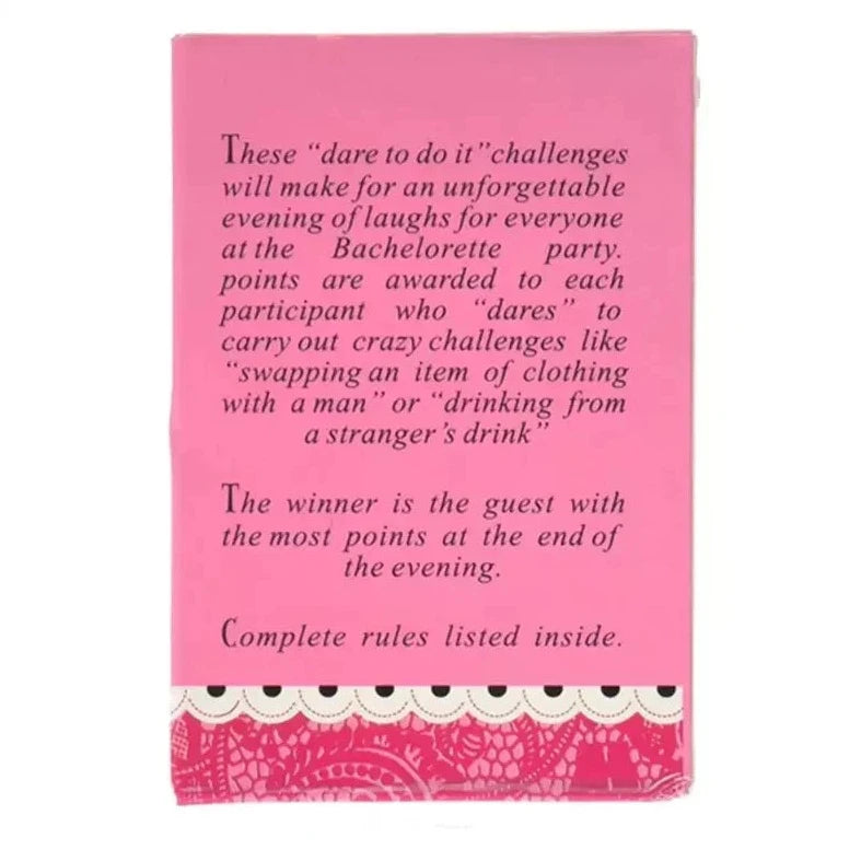 Dare to Do it Bachelorette Activity Cards