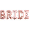 Bride Foil Giant Letters Balloon Set