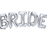 Bride Foil Giant Letters Balloon Set