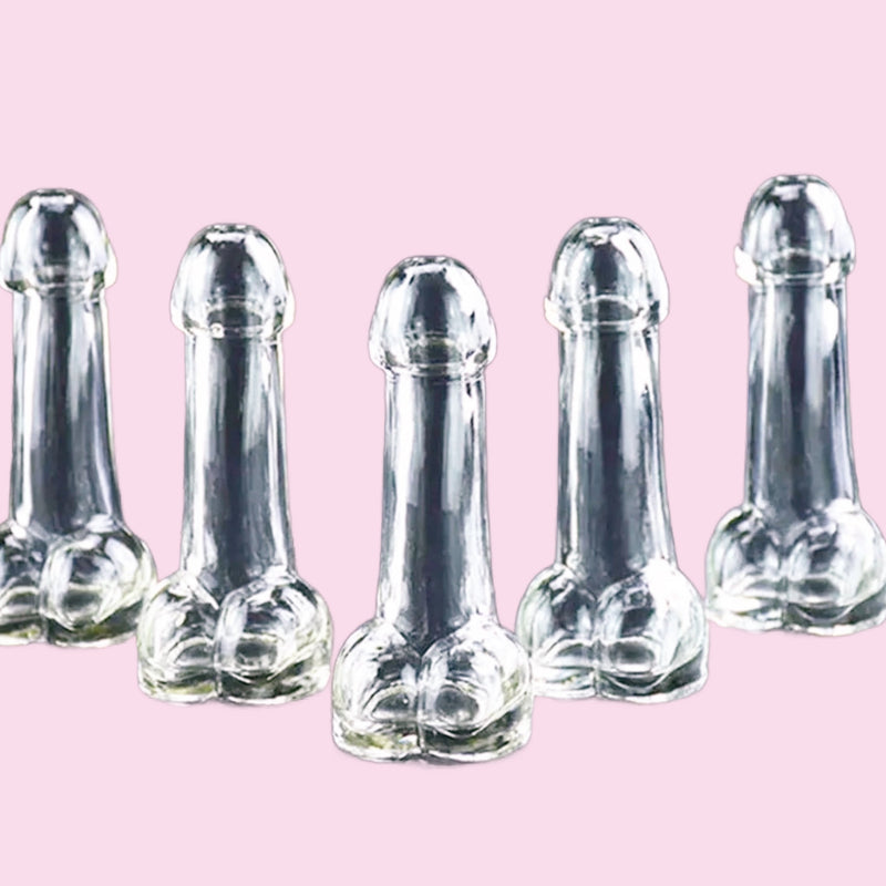 Glass Penis Drinkware