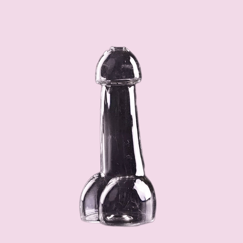 Glass Penis Drinkware