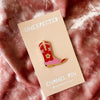 Enamel Boot Pin