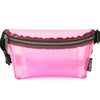 Ultra Slim Skinny XL Clear Fanny Pack - Crystal Pink