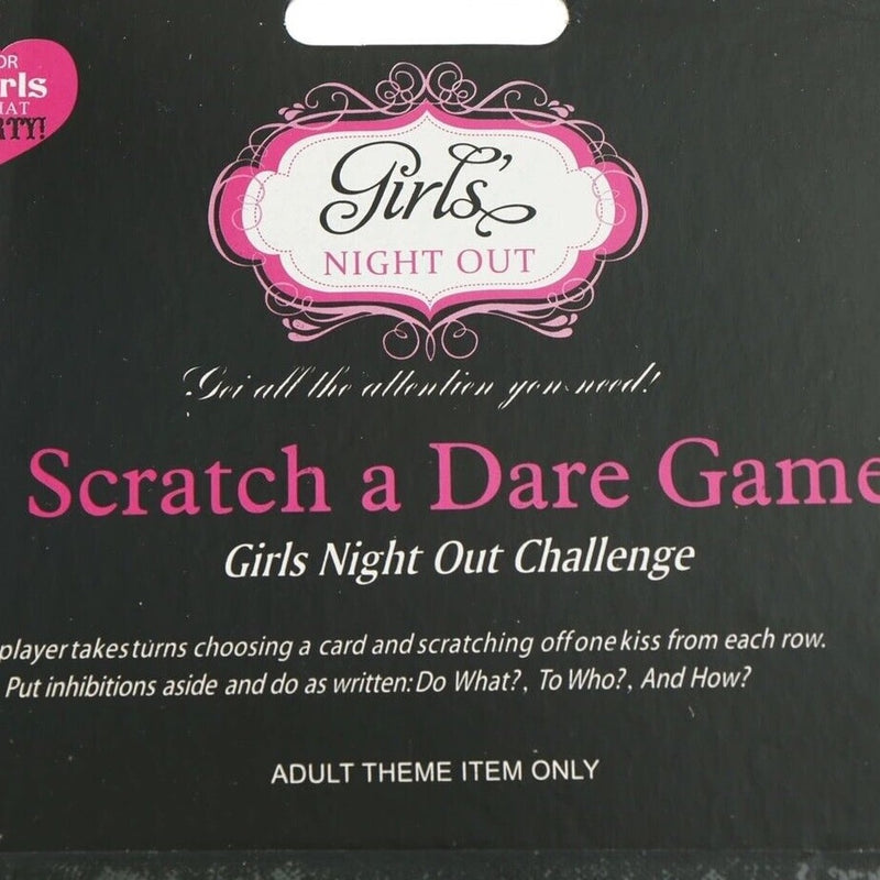 Scratch a Dare Game