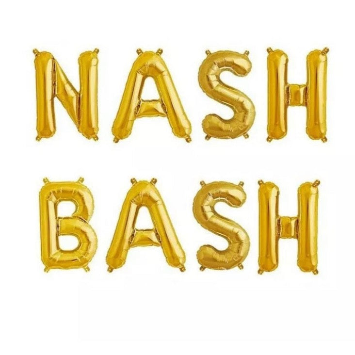 Nash Bash Balloon Banner Kit - 8pcs