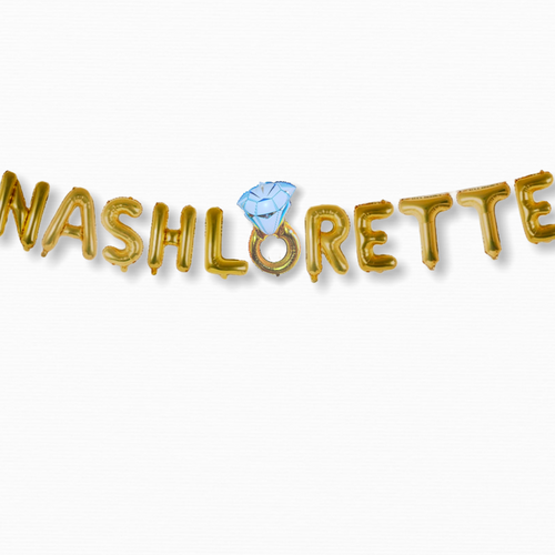 Nashlorette Balloon Banner