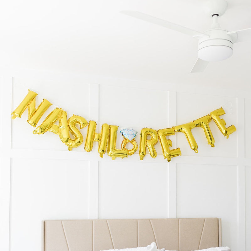 Nashlorette Balloon Banner