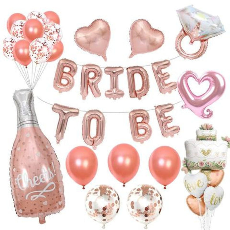 Bride To Be Bachelorette Decorating Kit